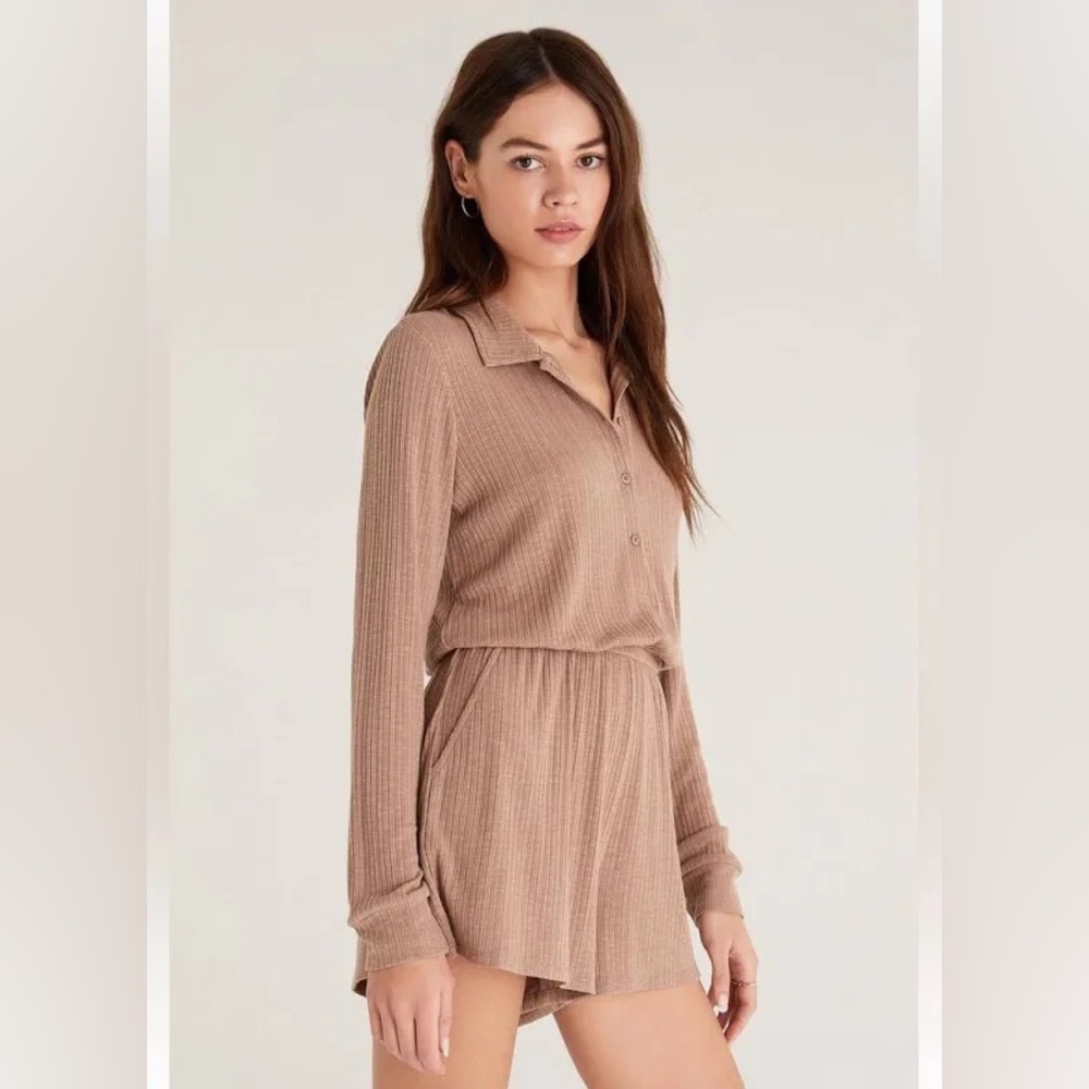 Z Supply Lyra Henley Romper